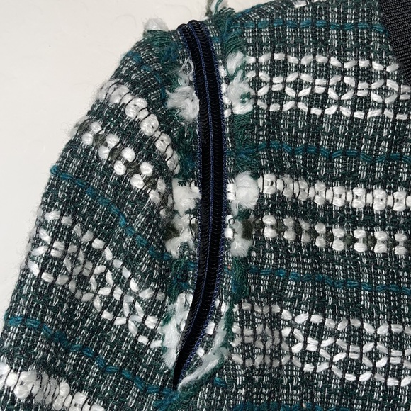 Tory Burch Norfolk Horseback Tweed Sequin-Embellished Jacket Blazer size 12 EUC - Picture 5 of 16